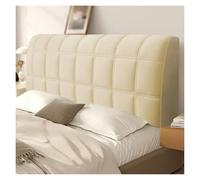 Copri testiera in velluto elasticizzato, antipolvere e rimovibile, morbida fodera for testiera for camere da letto moderne, perfetto for della casa adatto agli animali domestici(Yellow,190cm)