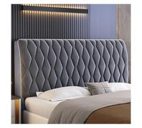 Copri testiera in velluto, for rinnovare la camera da letto: il tessuto lussuoso protegge la testiera e le dona un aspetto nuovo di zecca, un must for i proprietari di case moderne.(Gray,210cm)