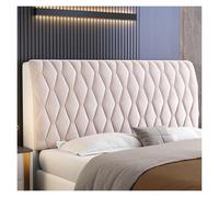 Copri testiera in velluto, for rinnovare la camera da letto: il tessuto lussuoso protegge la testiera e le dona un aspetto nuovo di zecca, un must for i proprietari di case moderne.(Beige,150cm)