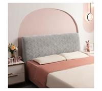 Copri Testiera In Velluto, Protezione Antipolvere, Design Elasticizzato E Lavabile For Arredare La Camera Da Letto Di Lusso E Migliorare La Camera Da Letto, Vestibilità Universale.(Light Gray,120cm)
