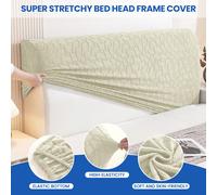 Copri Testiera Letto, Copri Spalliera Letto Matrimoniale/Singolo Elasticizzata, Copertura Testata Letto Matrimoniale Lavabile, Headboard Cover Antipolvere Universale Materiali di alta qualità: YSTYLE 