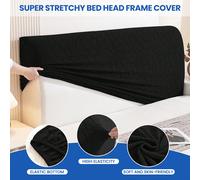 Copri Testiera Letto, Copri Spalliera Letto Matrimoniale/Singolo Elasticizzata, Copertura Testata Letto Matrimoniale Lavabile, Headboard Cover Antipolvere Universale Materiali di alta qualità: YSTYLE
