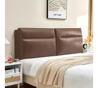 Copri Testiera Letto,Cuscino Da Lettura Per Letto,Coprire Antipolvere In Pelle Pu Cover,Copri Testiera Letto Matrimoniale Imbottito,Imbottito Anticollisione Protezione(185*60*10CM (There are bed head)