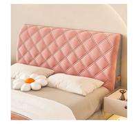 Copri Testiera Letto In Velluto Trapuntato, Protezione Antipolvere For Letti In Legno E Pelle Imbottiti, Misura Universale For Letti Matrimoniali, King Size, Supporto Lombare Premium.(rosa,210cm)