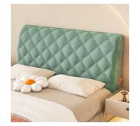 Copri Testiera Letto In Velluto Trapuntato, Protezione Antipolvere For Letti In Legno E Pelle Imbottiti, Misura Universale For Letti Matrimoniali, King Size, Supporto Lombare Premium.(Green,160cm)