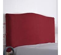 Copri Testiera Letto Matrimoniale In Velluto Elasticizzato | Proteggi Testata Imbottita Da Graffi E Macchie | Una Piazza Mezza Divano | Tessuto Antipelo Lavabile(Red,200cm/79in)