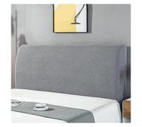 Copri Testiera Letto Protezione elastica for testiera, protezione ispessita for letto, adatta for la dello schienale dell'hotel domestico, facile da lavare Testiera Letto(Light Grey,Width 150cm)