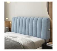 Copri Testiera Trapuntata Spessa, Protezione For La Testa Del Letto In Velluto Morbido For Letti In Pelle, Tessuto E Ferro, Supporto For La Schiena Lavabile Con Vestibilità Regolabile.(Blue,180cm)