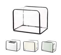 Copri Tostapane Trasparente per Cucina per 2 Fette Impermeabile ed Elegante