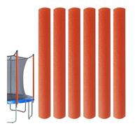 Copri Trampolino in Schiuma, 6 Pezzi Ricambi Trampolino da Salto, Resistente ai Raggi UV Adatto a 2,54cm Protezione Telaio Asta per Giardino Piscina Cortile Campeggio Parco Giochi