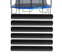 Copri Trampolino in Schiuma,6 Pezzi Ricambi Trampolino da Salto | Resistente ai Raggi UV Adatto a 2,54cm Protezione Telaio Asta per Giardino Piscina Cortile Campeggio Parco Giochi