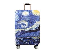 Copri Valigia Da Viaggio Proteggi Valigia - Custodia Per Trolley Elasticizzata Con Stampa Notte Stellata Di Van Gogh 18-32 Pollici, Bauletto Elastico Valigetta Coprivaligia Accessori Da Viaggio,M