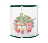 Copri Vaso Per Piante Di Protezione Con Recinto A Griglia E Gabbia | Copertura per Vasi da Fiori Per Esterno Terrazzo Prato Frutta Fiori Arbusti Allevamento Bambini Progetto Scientifico