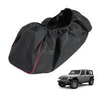 Copri verricello Nero Impermeabile Anti-polvere Morbido 8.000-17.500 libbre di capacità Rimorchio SUV Resistente ai raggi UV Adatto alla maggior parte dei verricelli elettrici