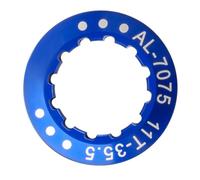 Copri Volano in Lega di Alluminio 7075 Blu per Bici da Strada | Ricambio per Dispositivo di Bloccaggio, Finitura Liscia e Brillante, Uso in Officina, per Cassette e Aggiornamenti