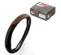 Copri Volante Ø 38x9 CM 15x3,5 Pollici Nero Braun per VW Passat
