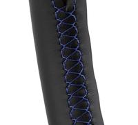 Copri Volante Auto Per Fiat Per Scudo 2006 2007 2008 2009 2010 2011 2012 2013 2014-2016 Coprivolante Auto Cucito A Mano In Pelle Protezione Custodia Volante(Blue line)