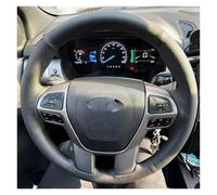 Copri Volante Auto Per Ford Per Ranger 2016 2017-2019 Per Everest 2016-2019 Coprivolante Auto In Microfibra Cucito A Mano Coprivolanti(Blue Thread)