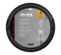 PILOT - Suzuka, coprivolante in Skeentex - M - Ø 37/39 cm - Nero