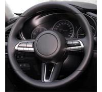 Copri Volante Coprivolante Antiscivolo in Pelle Cucito A Mano per Mazda CX-30 CX30 per Mazda 3 per Axela 2020-2023 Coprivolante per Auto(Stile 3)