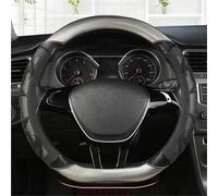 Copri Volante Coprivolante Auto A Forma D in Pelle PU per VW per Golf 7 per Tiguan 2019 2020 Coprivolante per Auto(E)