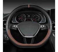 Copri Volante Coprivolante Auto A Forma D Per Golf 7 8 Per Polo 2014-2021 Per Scirocco Per Jetta 6 2017-2021 Per Santana 2016-2021 Per Tiguan 2015-2021 Volante Cover(Caffè)