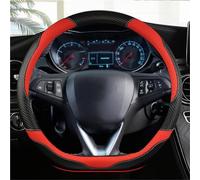 Copri Volante Coprivolante Auto A Forma D Per Opel Per Astra 2015-2021 Per Corsa Per Combo Per Mokka 2018-2021 Per Grandland X Per Insignia CT 2017-2022 Volante Cover(Rosso)