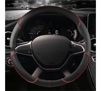 Copri Volante Coprivolante In Pelle PU Auto Per Dacia Per Spring Per Sandero Per Stepway Per Crossover Accessori Volante Cover(Rosso)