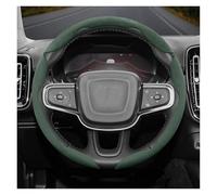 Copri Volante Coprivolante In Pelle Scamosciata Con Chiusura A Scatto Per Volvo V40 V70 C30 S60 S40 Ex30 XC90 XC60 Fh XC70 S90 XC40 Fm S80 V90 Copertura Volante(Green 3-P)