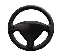 Copri Volante Coprivolante Per Auto Cucito A Mano In Microfibra E Pelle Per Opel Per Astra GH 1998-2007 Copertura Volante(Blu)