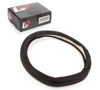 Copri Volante Custodia Risparmiatore Ø 38x9 CM Antracite Rosso Forato per Fiat