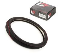 Copri Volante Custodia Volante Risparmiatore Ø 38x9cm Antracite Rosso per Dacia