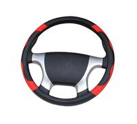 Copri Volante Diametri Del Coprivolante Dell'auto Per Camion Per 36 38 40 42 45 47 50CM Fibra Di Carbonio Nero Rosso Copristerzo Auto (Misurare : 40 CM)