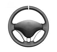 Copri Volante For Mitsubishi For Pajero V73 2008-2011 L200 For Triton 2006-2015 Black Car Steering Wheel Cover Coprivolante Auto(Dk Brown)