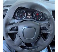 Copri Volante Pelle Microfibra Su Misura Audi A3 8P A4 B8 A5 A6 Q5 Q7 4 Razze
