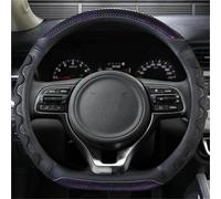 Copri Volante per Auto Coprivolante Auto Per Kia Per Ceed Per Sportage Per Picanto Per Cerato Per Seltos Per Soul Per Stonic Per Stinger Per Rio 3 4 5 Coprivolante in Pelle(PURPLE D SHAPE)