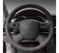 Copri Volante per Auto Coprivolante In Microfibra Cucito A Mano Personalizzato Per A3 8P S3 A4 B6 B7 B8 A5 A6 C6 Q7 Q5 2003-2013 Accessori Auto Coprivolante in Pelle(Light blue Thread)