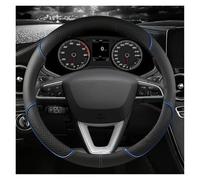 Copri Volante Per Auto Coprivolante Per Auto In Microfibra E Pelle 38 Cm Antiscivolo Per Seat Per Tarraco Per Arona Per Ateca Per Ibiza Per Toledo Per Mii(BLUE O)