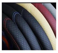 Copri Volante per Auto Per Citroen Per C4 Per C5 Per C3 Per C2 Per C4L Coprivolante In Microfibra E Pelle Car-styling Copri Volante(Nero)