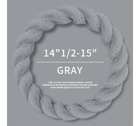 Copri Volante per Auto per Mitsubishi Eclipse Cross 2018-2022, 37-38cm Coprivolante Peluche Morbido per Auto Protettore Volante Invernale Antiscivolo,Grey-O