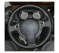 Copri Volante per Auto Per Nissan Per QASHQAI Per X-Trail Per Nissan Per NV200 Per Rogue Coprivolante Antiscivolo Nero Per Auto Copri Volante(Red Thread)