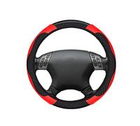 Copri Volante per Auto per Smart Fortwo A453 C453 A451 C451 A450 C450 2017-2025, Traspirante elastico, resistente,facile da installare, presa sicura Coprivolante Auto,B-Red
