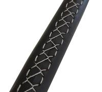 Copri Volante Per BMW E46 M3 E39 330i 540i 525i 530i 330Ci 2001 2002 2003 Coprivolante Auto In Pelle Scamosciata Nera Cucito A Mano Fai Da Te(Gray thread)