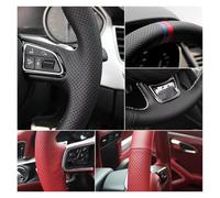 Copri Volante Per BMW E81 E90 Per Pack M Per Sport M3 E91 E92 E93 E87 E82 E88 X1 E84 Coprivolante Per Auto In Morbida Pelle Intrecciata Coprivolante per auto(Light blue Thread)