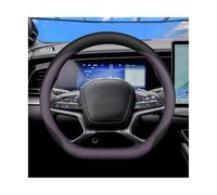 Copri Volante Per BYD Per Sea Per Lion 07 EV 05 06 Per DMI 2024 2025 Coprivolante Per Auto Tipo D Coprivolante per auto(Black purple)