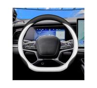 Copri Volante Per BYD Per Sea Per Lion 07 EV 05 06 Per DMI 2024 2025 Coprivolante Per Auto Tipo D Coprivolante per auto(Black white)