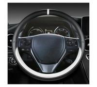 Copri Volante Per Corolla 2013-2017 Per Scion IM 2016 Per Auris 2013-2016 Accessori Per Auto Coprivolante In Pelle PU Copertura Volante(BIANCO)