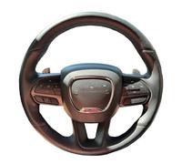 Copri Volante Per Dodge Per Challenger Per Charger 2015-2021 Per Durango 2018-2021 Coprivolante Per Auto In Pelle Microfibra Nera Fai Da Te Coprivolante Auto(Rosso)