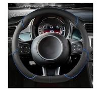 Copri Volante Per Fiat 500 Per 500E Per 500L Per 500X 36CM Coprivolante Per Auto Accessori Auto In Pelle Microfibra Copristerzo Auto (Misurare : BLUE D SHAPE)