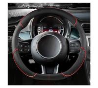 Copri Volante Per Fiat 500 Per 500E Per 500L Per 500X 36CM Coprivolante Per Auto Accessori Auto In Pelle Microfibra Copristerzo Auto (Misurare : RED D SHAPE)